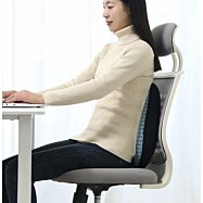 Ortopedický paměťový bederní polštář na sezení, kříže