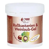 Kaštanový gel s vinným listem na unavené nohy, žíly a křečové žíly - 250 ml