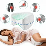 Ortopedický polštář Memory Pillow Comfy mezi kolena pro zdravý spánek 22 x 24cm