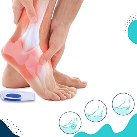 Podpatky na ostrohy a odpružení paty