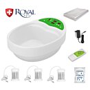 Detoxikační vanička Royal Spa - elektrolytická vodní koupel s dálkovým ovládáním