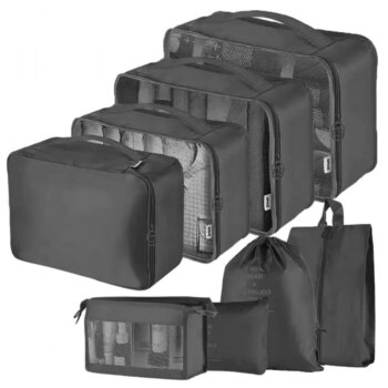 Cestovní organizéry do kufru Pack, 8 ks