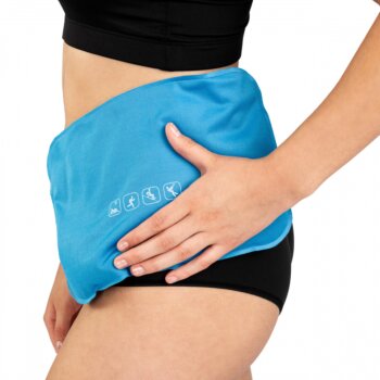 Hřejivý a chladivý gelový polštářek pro studenou i teplou terapii - 30 × 18 cm