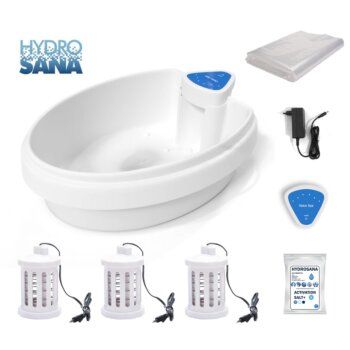 Detoxikační vanička HydroSana - elektrolytická vodní koupel