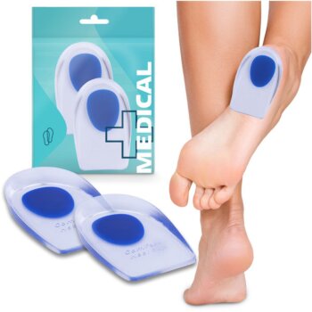 Podpatky na ostrohy a odpružení paty