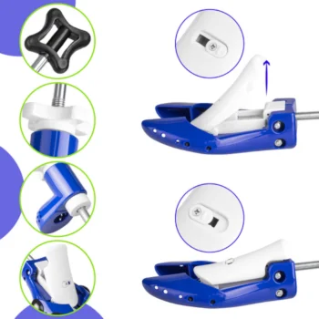 Napínač na roztahování úzkých bot s osvěžovačem, 4 směry