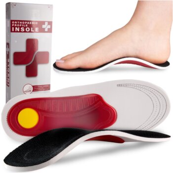 Ortopedické vložky do bot pro ploché nohy Flat Feet, velikost EU (40-45)